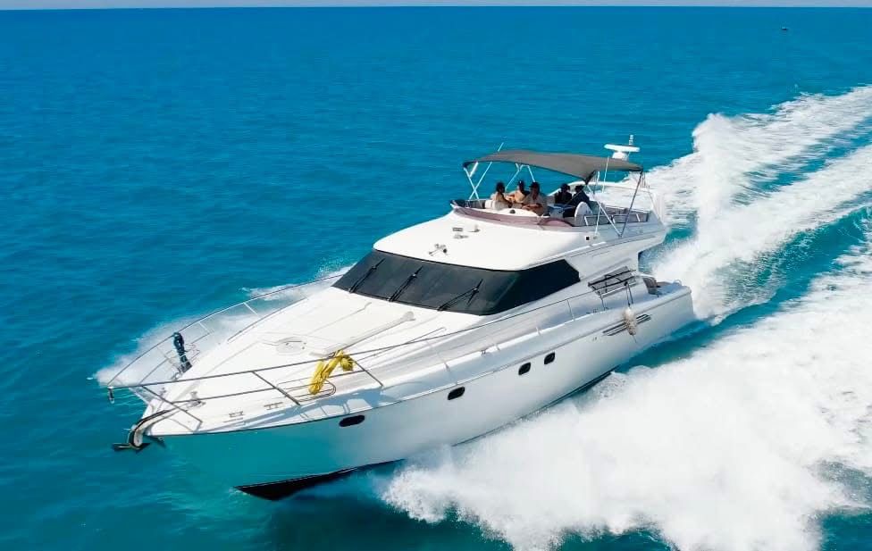 Princess 60 Flybridge luxury motor yacht, high-performance marine vessel, premium boat design
