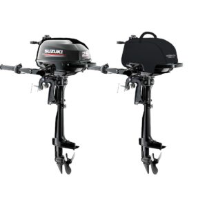 2024 Suzuki Marine DF2.5s – Black | Ultra-compact portable outboard engine