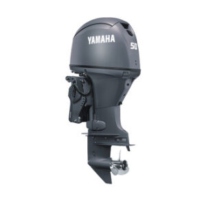 Yamaha 50hp High Thrust Remote Mechanical Electric Start Outboard Motor | 20 Inch Shaft