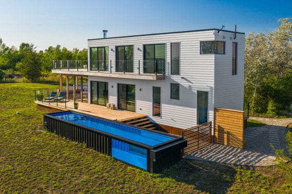 Above Ground Container Pool