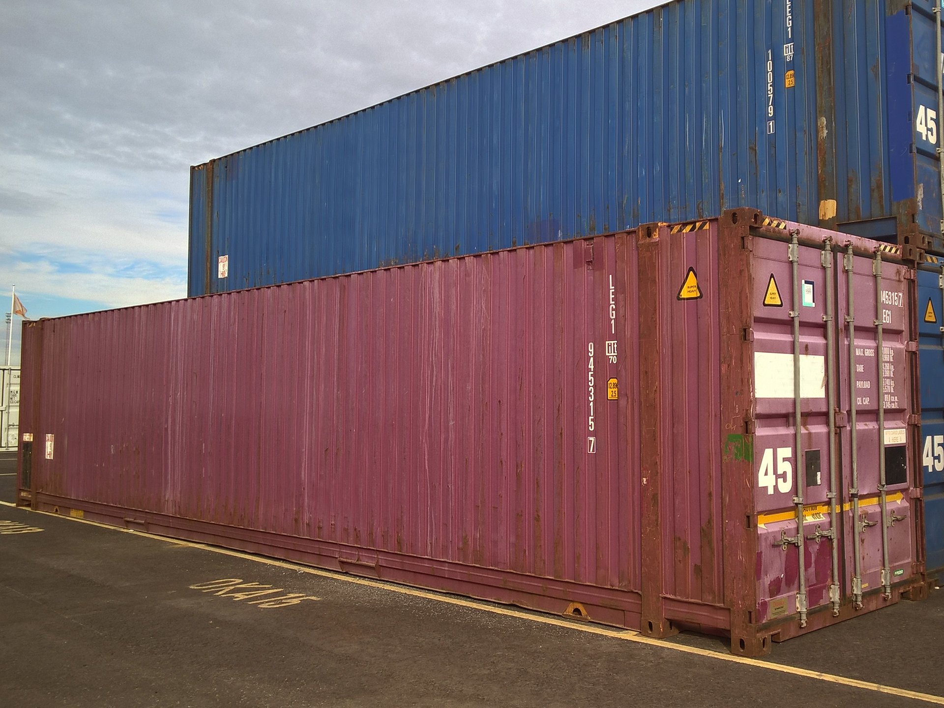 45′ HCPW Container